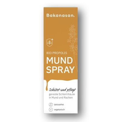 Bakanasan Organic Propolis Mouth Spray 15 ml