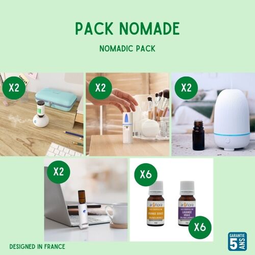 Best Seller : Pack « Nomade » spécial Saint Valentin