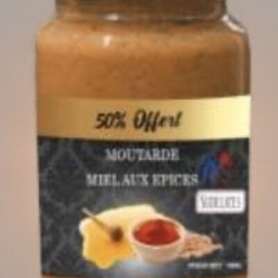 Honey mustard with spices 200g