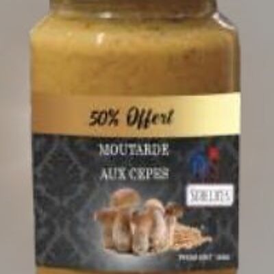 Moutarde aux cèpes 200g