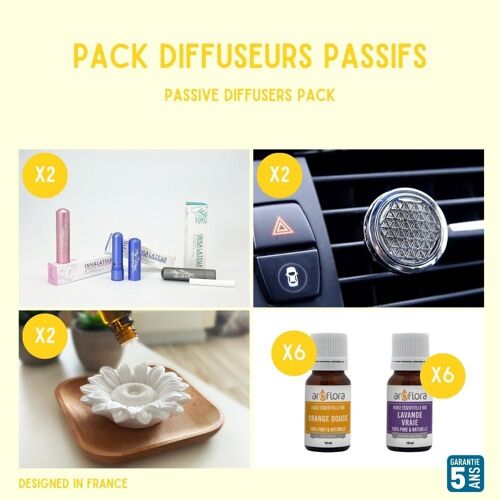 Best Seller : Diffuseurs d’huiles essentielles passifs spécial Saint Valentin