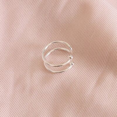 Orecchini Rettangolari "Adriane" in Argento Sterling