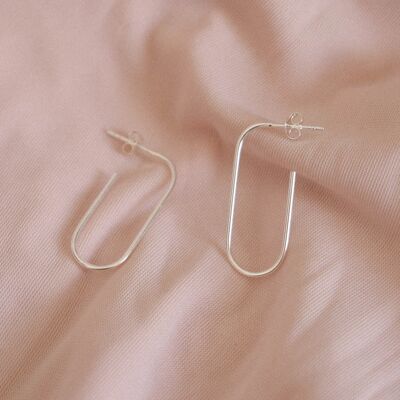 „Mel“-Ohrringe aus Sterlingsilber