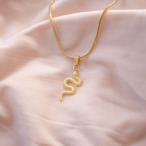 "Elena” Double Cross Chain Necklace