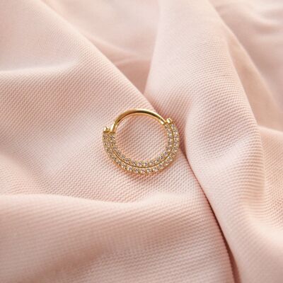 "Lorelie" Stud Chevron Septum Ring