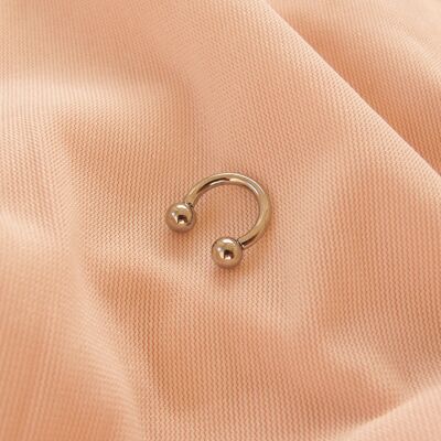 “Calla” Tiny Gold Huggie Earring