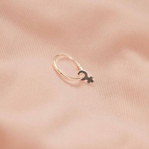 “Orla" Moon Toe Ring