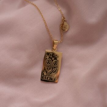 Collier Tablette d'Astrologie "Calderon" - Vierge 5