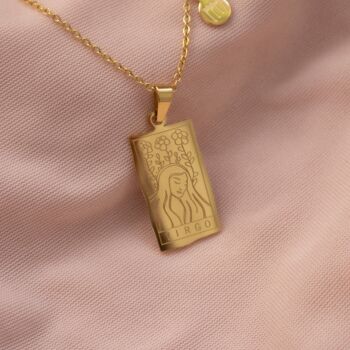 Collier Tablette d'Astrologie "Calderon" - Vierge 7