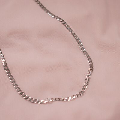 Catena in argento sterling con serpente "Millie".