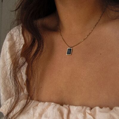 “Zeta” Tablet Necklace