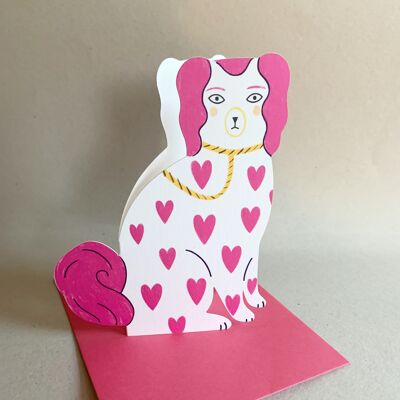 Pottery Dog  Greeting Card - 3 colours