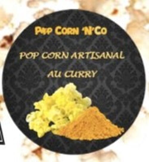 Pop Corn Gourmet au Curry