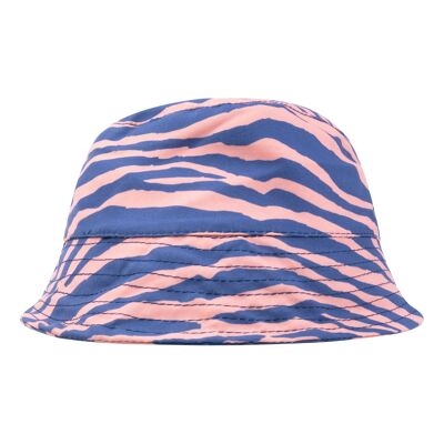 Imprescindibles para nadar | Sombrero para el sol UV para niños, rayas azules y blancas (4-8 años)