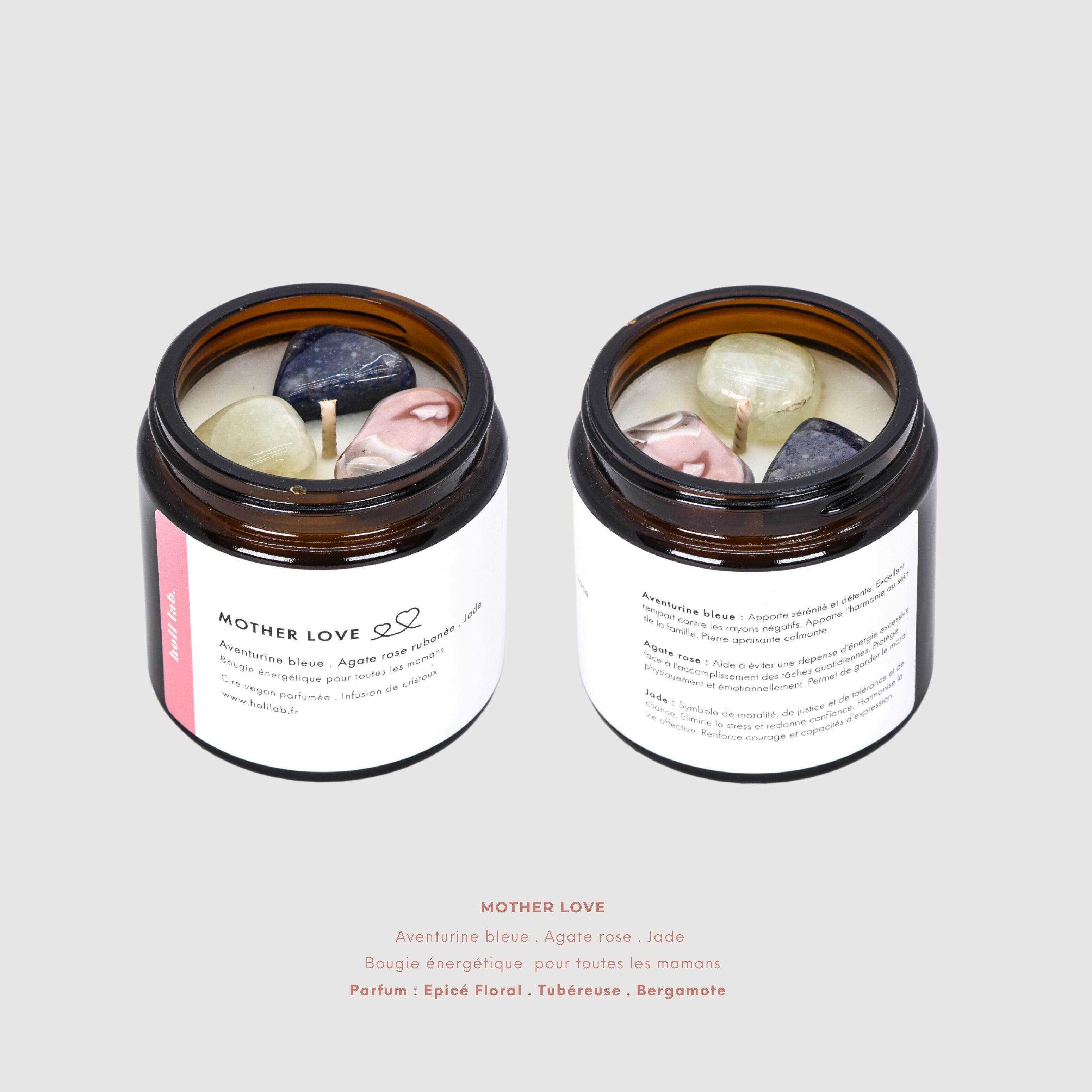 Mother Love - Vela energética vegana perfumada Infusiuon