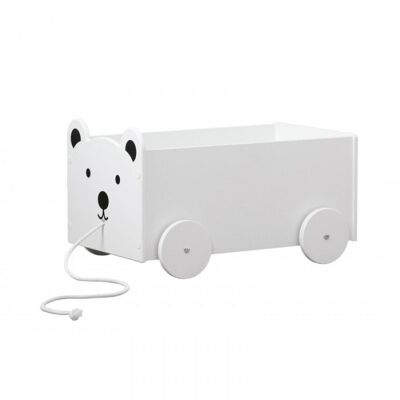 Children's storage box on wheels TEDDY