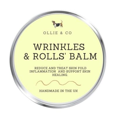 Wrinkles & Rolls' Skin Arrugas y Pliegues Confort Bálsamo para Perros 60g