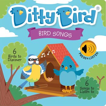 Livre sonore Ditty Bird Bird Songs 1