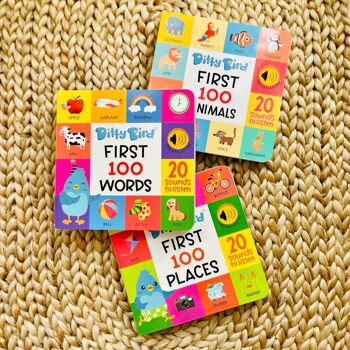 Mon livre sonore pour apprendre mes 100 premiers animaux en anglais - Ditty Bird First 100 Animals 11