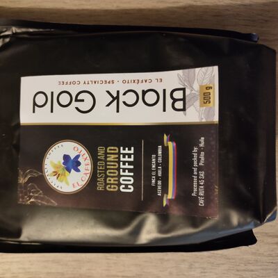 Außergewöhnlicher gemahlener kolumbianischer Kaffee 500 Gramm