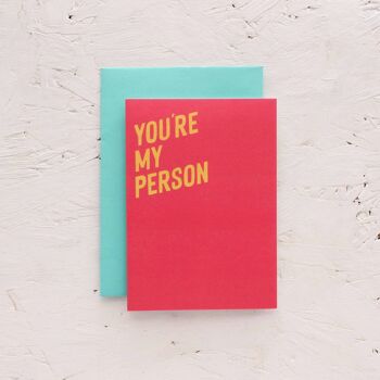 Vous êtes ma carte de personne 2