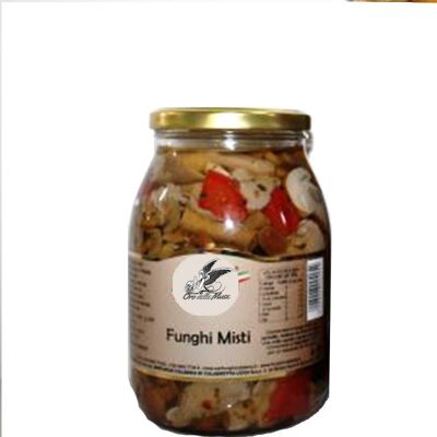 Funghi misti calabresi artigianali - Made in Italy