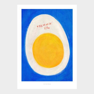 Vita estatica dell'uovo A5 | Impressione dell'arte dell'illustrazione