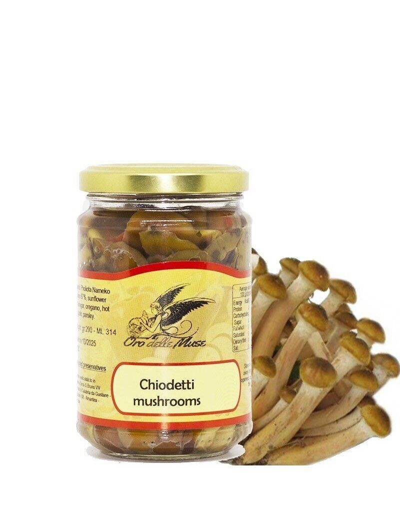 Funghi chiodini chiodetti sott'olio