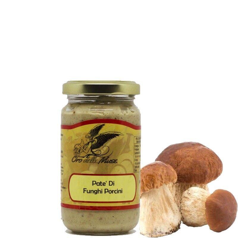 Patè di funghi porcini in  olio di oliva Calabresi