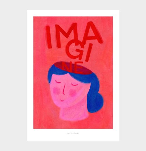 A4 Imagine | Illustration art print