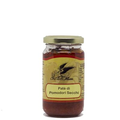 Patè de tomates secos de Calabria artesanal italiano 212 ml