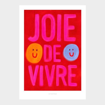 A5 Joie de vivre | Illustration art print