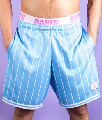 SHORT DE BASKET BLEU BABES AWAY 2