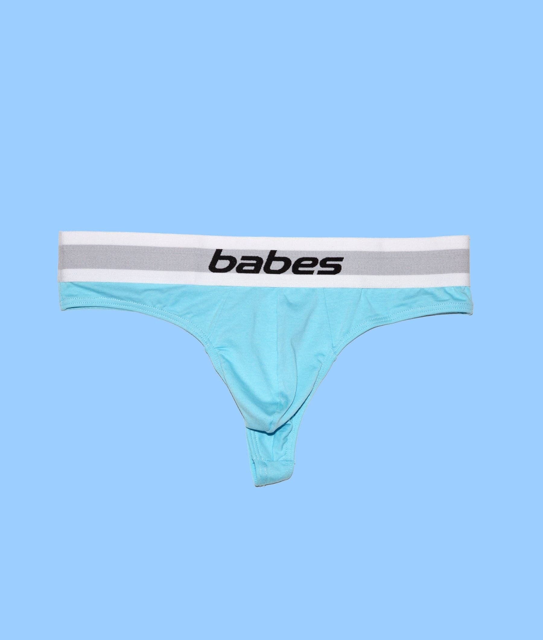 BABES THONG BLUE