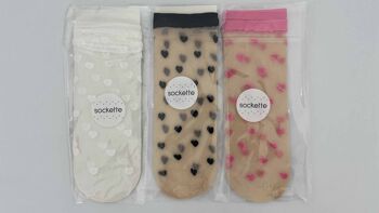 Louise - chaussettes Coeurs 7
