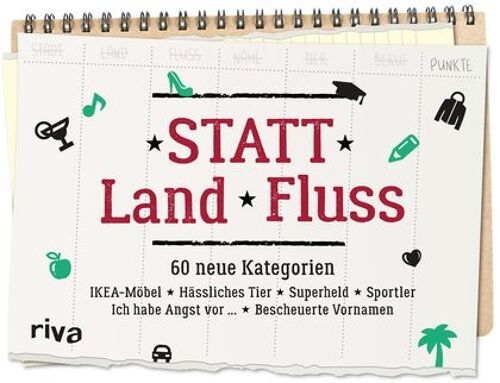 Statt Land Fluss (Hobby, Raten, Humor, Geschenk, Ausfüllen)