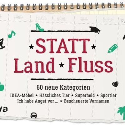 Statt Land Fluss (Hobby, Raten, Humor, Geschenk, Ausfüllen)