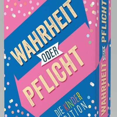 Wahrheit oder Pflicht – Die Kinderedition (Nonbook, Kartenspiel, Kinder, Humor, Geschenk)