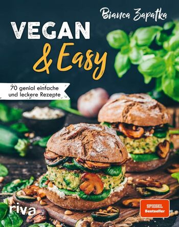 Vegan & Easy (livre de cuisine, cuisine, pâtisserie, végétalien, cuisine, guide, véganisme, alimentation, à base de plantes) 1