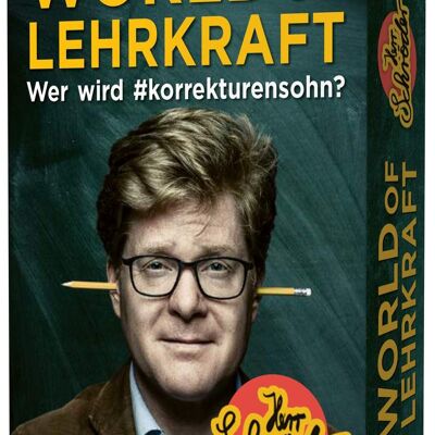 World of Lehrkraft – Das Kartenspiel (Kartenset, Humor, Satire, Lehrer, Schule, Geschenk, Unterhaltung)