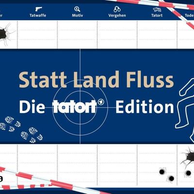 Statt Land Fluss – Die Tatort-Edition (Spiel, Quiz, Raten, TV, Krimi, ARD, WDR, spielen)
