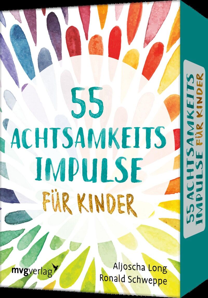55 mindfulness impulses for children (card set, mindfulness, rest, game, gift, souvenir, learning, meditation)