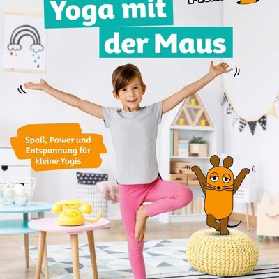 Yoga with the mouse (sport, fitness, child, fun, health, school, free time, exercises)