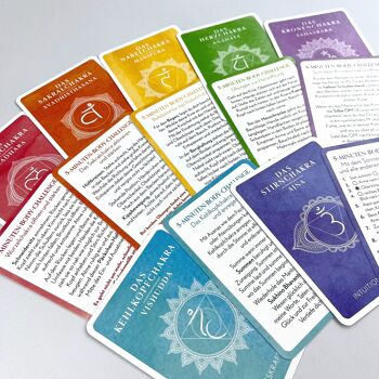 Activez votre énergie chakra (développement personnel, aura, spiritualité, énergie, jeu de cartes) 5