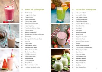 Shakes et smoothies de remise en forme (alimentation, nutrition, protéines, exercice, perte de poids, protéines, renforcement musculaire, recette) 3