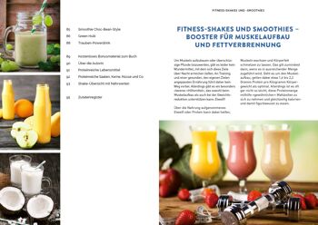 Shakes et smoothies de remise en forme (alimentation, nutrition, protéines, exercice, perte de poids, protéines, renforcement musculaire, recette) 4
