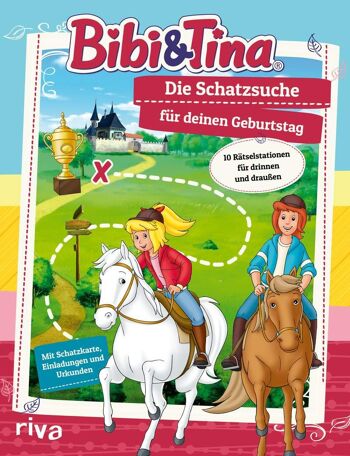 Bibi & Tina - Le jeu de piste/chasse au trésor pour ton anniversaire (livre participatif, Bibi Blocksberg, activité à la maison, vacances d'été, chevaux, anniversaire à thème, sorcières, fête d'anniversaire, Amadeus et Sabrina, filles)