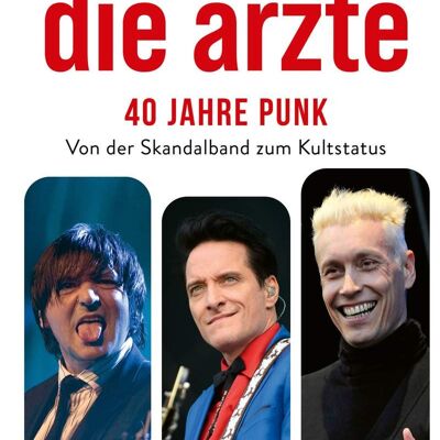 Los doctores - 40 años de punk (libro de no ficción, biografía, rock alemán, banda, punk rock, grito de amor, Farin Urlaub, Bela B. Rodrigo Gonzalez, años 80)