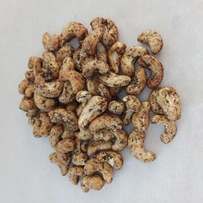 Cashew nuts toasted with Kampot pepper ORGANIC-bulk Box 5 Kg (vacuum packed)