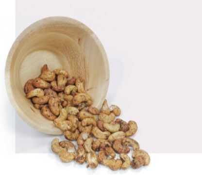 Anacardi tostati con pepe Kampot BIOLOGICO sfuso Cartone 5 Kg (sottovuoto)